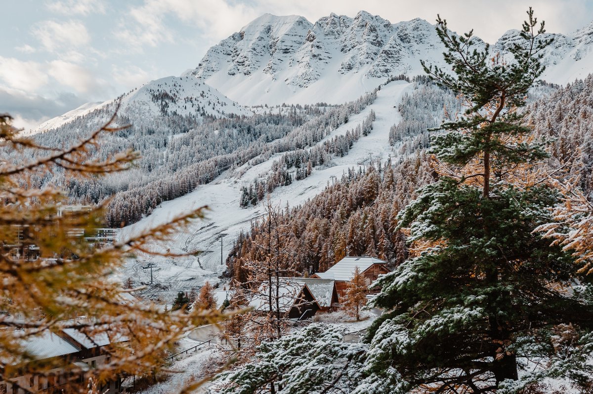 🔴 En ouvrant les volets ce matin... 😍💕❄🍂
