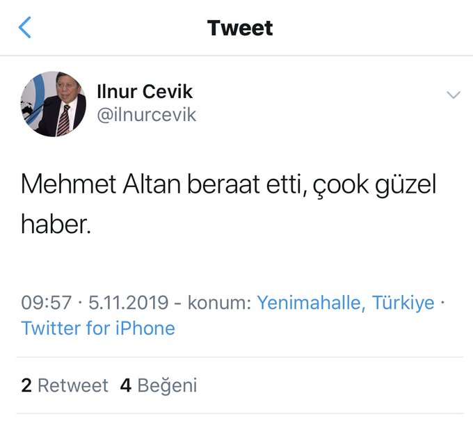 Resmi Twitter'da görüntüle