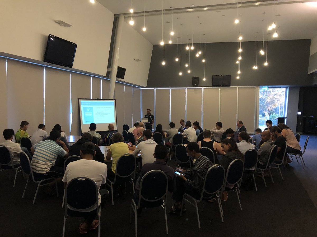 Great turnout at the BCDCA #MyCricket #EScoring Session at <a href="/BlacktownISP/">BISP</a> delivered by <a href="/Gampa_cricket/">Gav Joshi</a> looking forward to seeing an uptake in use of the app moving forward to make our volunteers jobs easier!