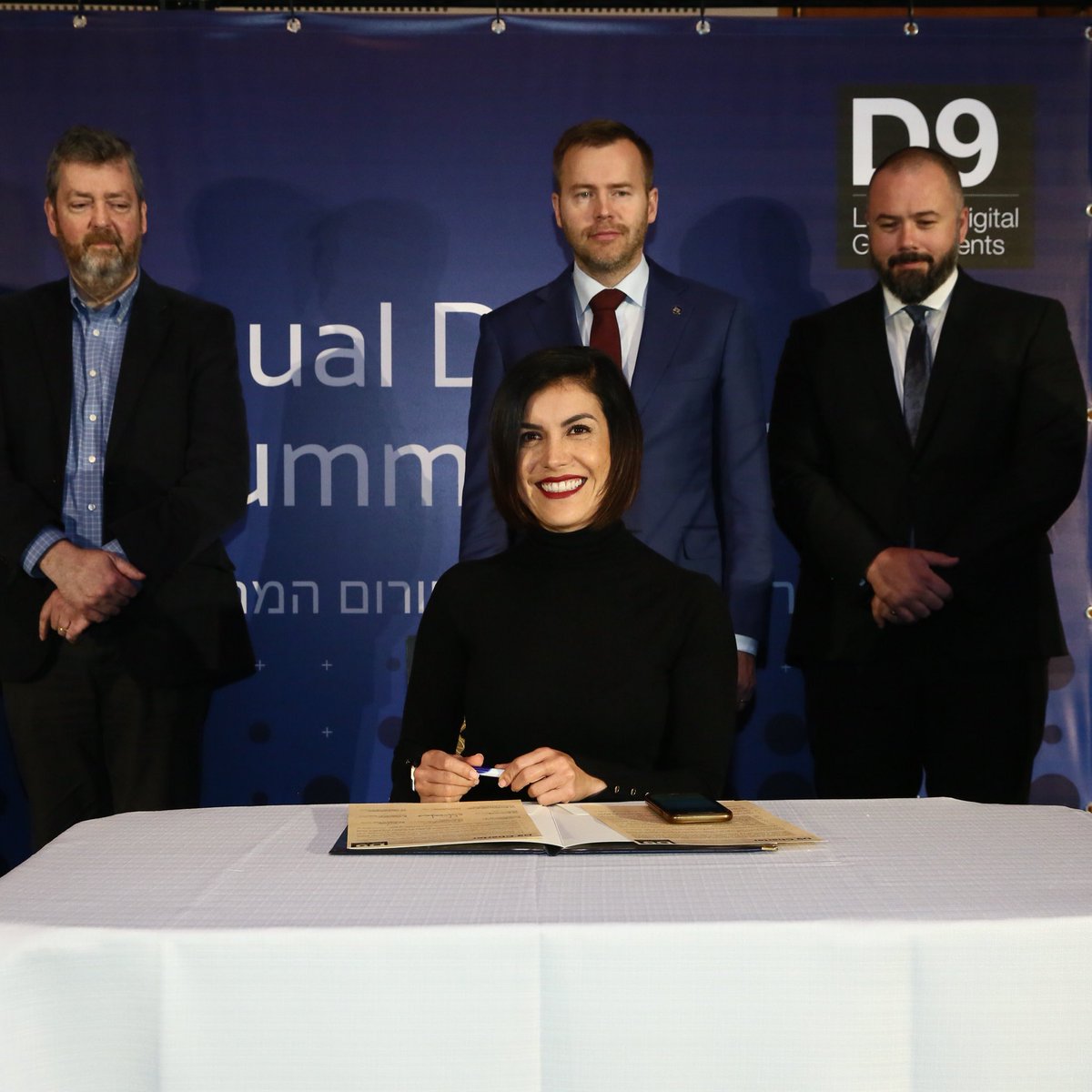 DigitalNations's tweet photo. However, it wasn’t long until we expanded again! 🇵🇹🇲🇽 Portugal & Mexico officially joined the newly-minted #Digital9 nine months later at the #D9Israel Summit in 11/18. https://t.co/d90ohp2eWJ