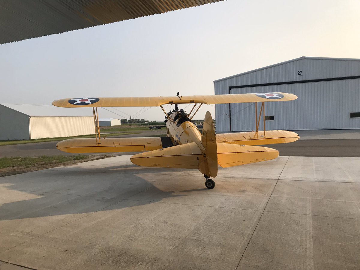 aerroTpalm's tweet photo. @AVintageAviator @IndoBushPilot @a_den_hartog Winner Winner!!!! Congratulations! @Boeing #Steerman https://t.co/CR2mRuwAfE