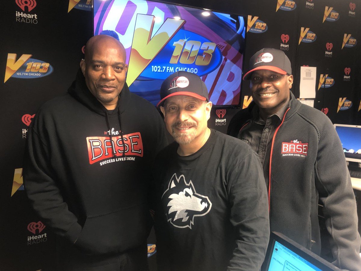 joesotoradio's tweet image. Thanks to Frank Brim and Eric Davis of Base Chicago for stopping by @V103 today. The Base is more than just baseball. It's about academics and so much more. It's about helping our children. thebase.org/chicago