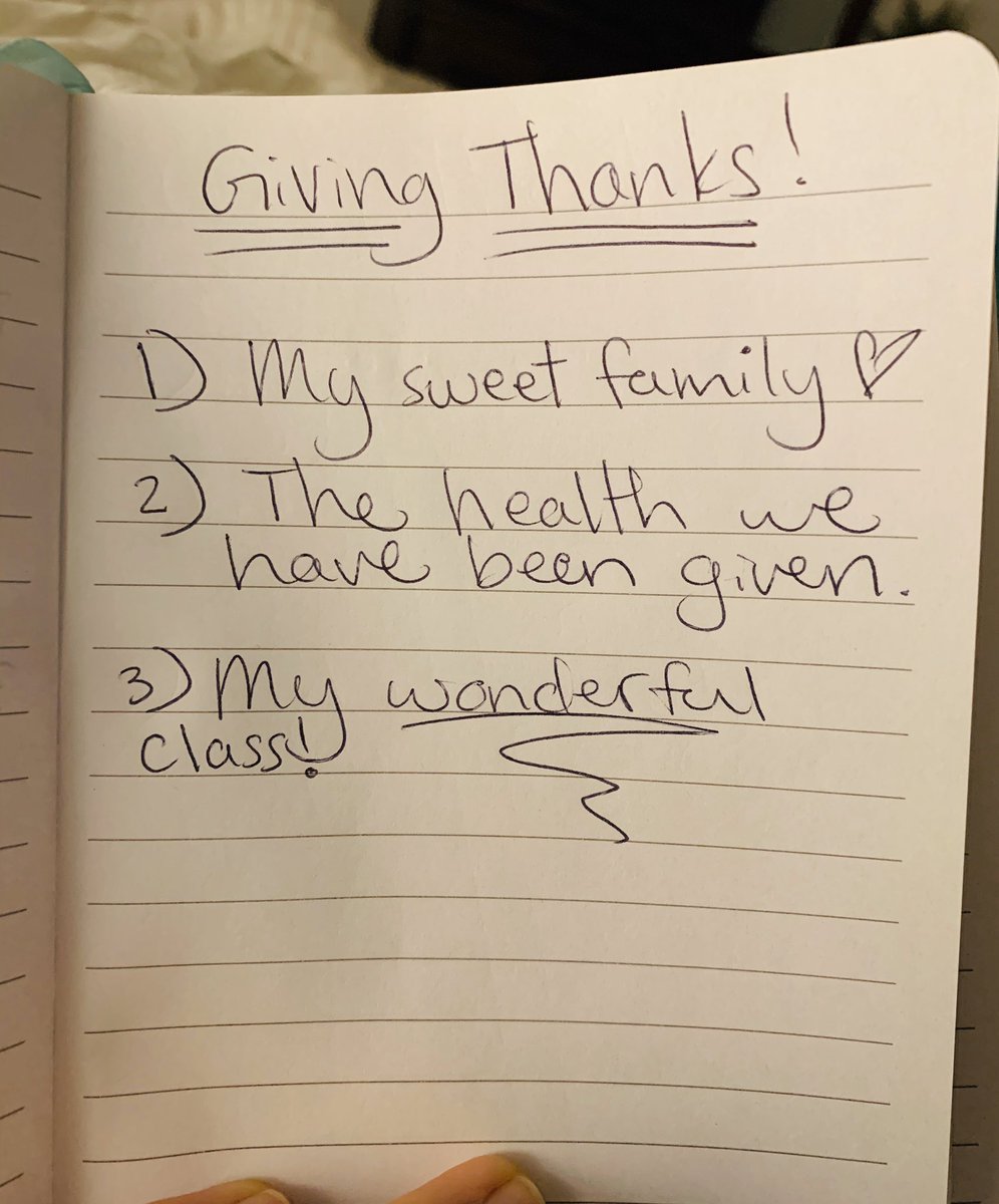 Giving lots of thanks this November with the mcspedden gratitude challenge!  Here is what I’m especially grateful for: @mcspeddenes #powerofgratitude