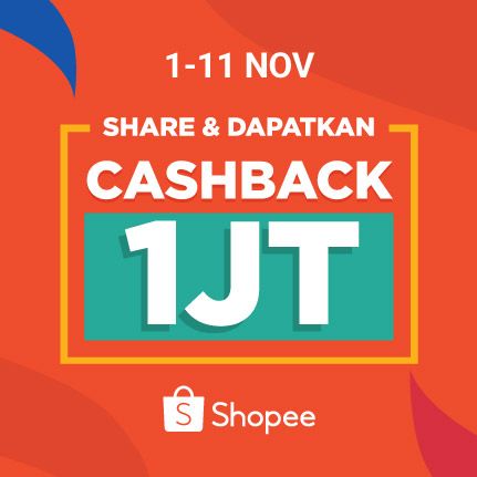fazavinid's tweet photo. Ada cashback 1 Juta dari Shopee! buruan cek sebelum habis https://t.co/VjVK3R8TAa https://t.co/IOmoXiWRrT