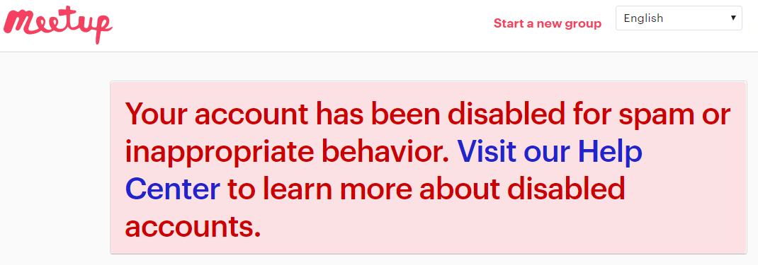 DamianMontero's tweet photo. What do you get for being the biggest @Meetup fan &amp; running one of the biggest, most respected Developer #meetup in south Florida with over 1,200 developer.

For posting the speaker's slides (as I always do) not only do they flag my account. THEY DELETE ALL THE UPCOMING EVENTS! https://t.co/3j7ia1fwVv