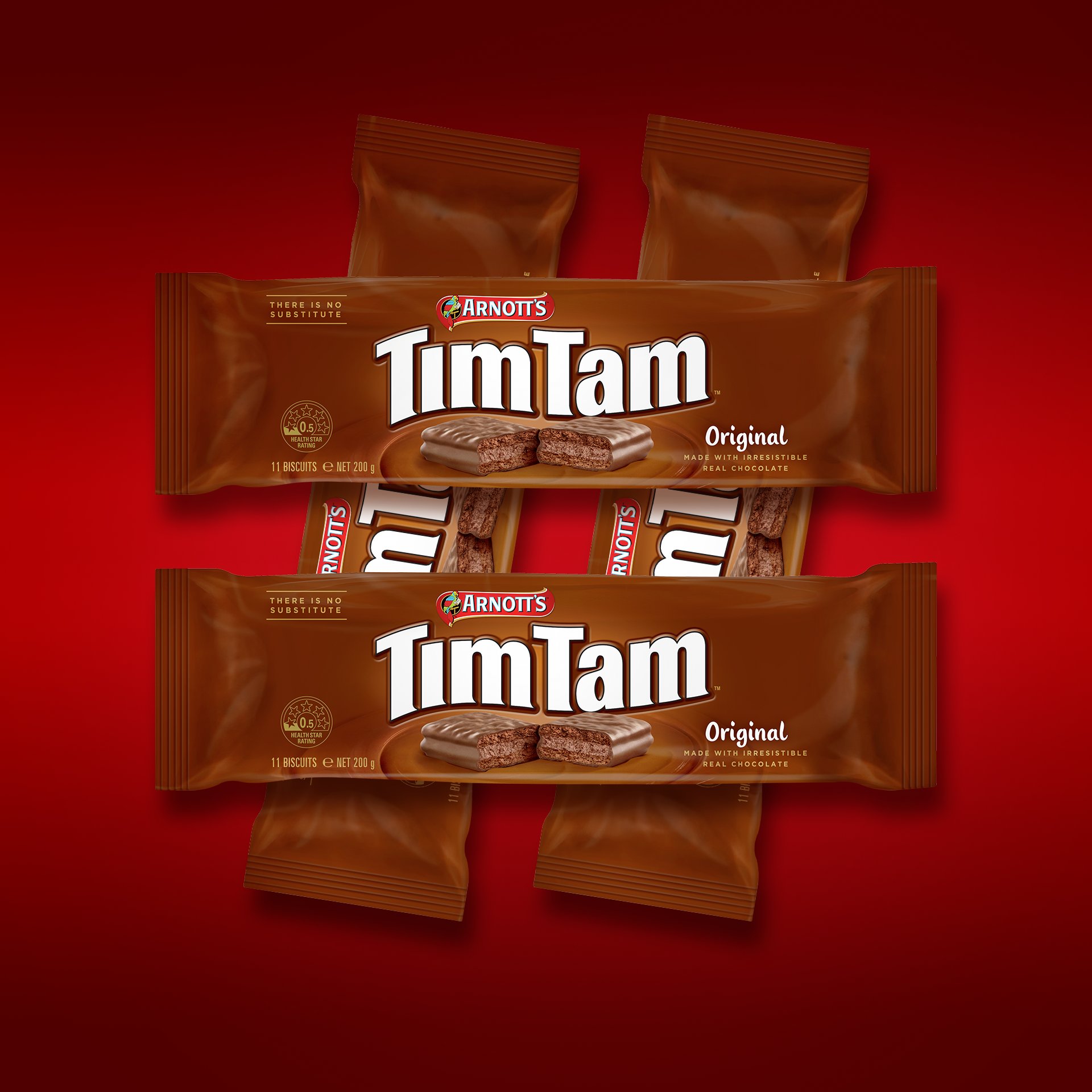 Amazon.com: Arnott's Tim Tam Original 6 Pack : Grocery