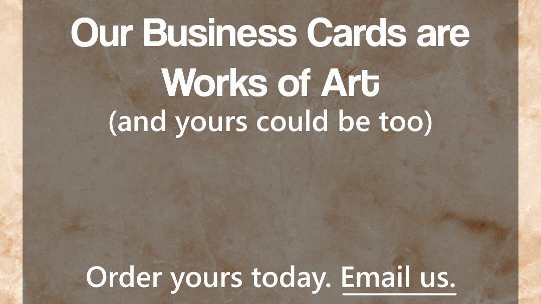 Business cards are essential to every business person. Get yours today to create a positive first impression and always look professional. Contact us (at asca.uofm@gmail.com) for more info!