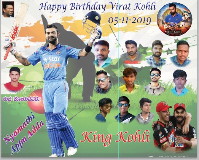 ibbuappu17's tweet image. #HappyBirthdayViratKohli
#Appuadda
@PRK_Trends
@AppuFc007
@PRKTrends 
Appu adda🔥🔥🔥🔥🔥