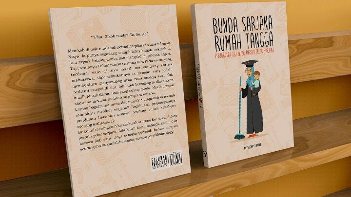 Alhamdulillah. Finally, my solo book #BundaSarjanaRumahTangga, a book of Bunda Visya, is ready to publish!

Udh preorder lhoo, HANYA 45RIBU RUPIAH. Berminat? :)
#bukuparenting #sarjanarumahtangga #tipsparenting #kisahinspiratif   #ceritabundavisya #parentingquotes #parentinghacks