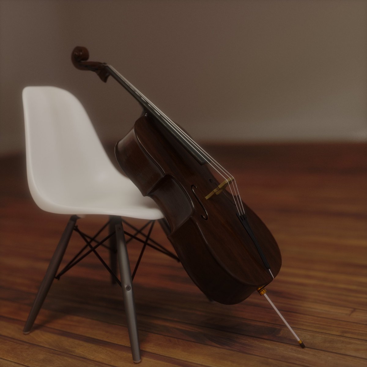 Chair and Cello
Rendered with @coreweave
Blender Cycles - 8500 Samples
Blender 2.81 NO Denoise
2000x2000
#b3d #blender3d #blendercycles #blenderkit #blender #blenderartist #rendering #renderfarm #3d #3drendering #cello #designchair #cgi #cg #blender28 #visualart