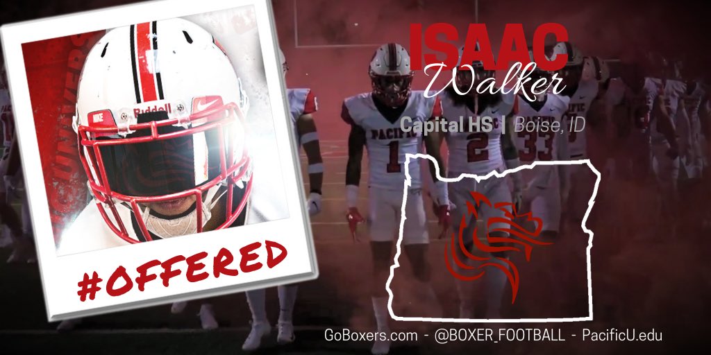 After talking with <a href="/Coach_Taura/">Kit Taura</a> I am blessed to say that I have received my first offer from Pacific University! Go Boxers!