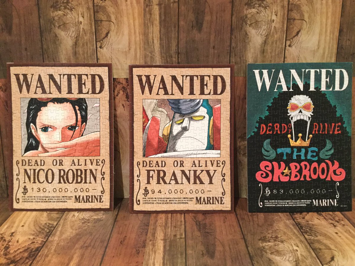 One Piece麦わらストア渋谷本店 おすすめ 8ピース 手配書パズル 全9種 各1 300 税 好評発売中 麦わらストア Onepiece