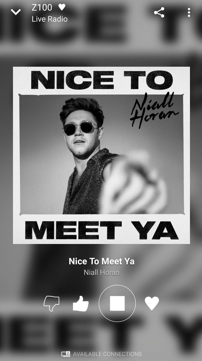 HybridFan3's tweet photo. YAS #NiceToMeetYa @NiallOfficial #NowPlaying On @Z100NewYork With @BradyOnAir! https://t.co/IGDECk3Kg9