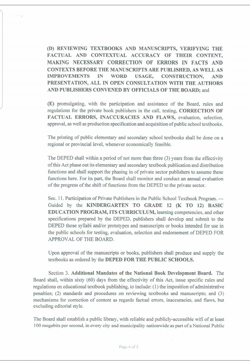 NewsWithSense's tweet image. JUST IN: Rep. Alexie Tutor has just filed the proposed EDUCATIONAL TEXTBOOKS ACCURACY &amp;amp; VERACITY ACT which seeks to improve the system that produces the country’s textbooks for basic education to ensure the distribution of quality textbooks sans the errors bit.ly/2r6lCBZ