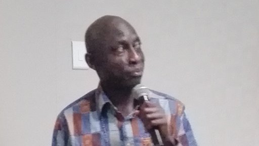 SickleInAfrica's tweet photo. Prof Kofi Anie #KofiAnie talks about ARISE (African Research and Innovative initiative for Sickle cell Education) on behalf of Dr Baba Anusa at #SCDO4. #ARISE aims to "...create an international network to better understand and treat..." #SickleCellDisease #SCD #SickleInAfrica https://t.co/7gHnfTm8V4