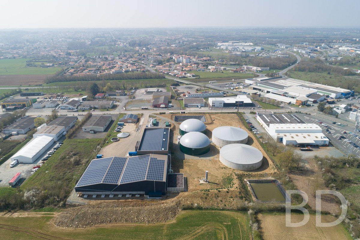 🔎🌿FOCUS projet #biogaz - La centrale #Biométhane de Chantonnay située en <a href="/paysdelaloire/">Pays de la Loire</a> , a un objectif de production annuel de 2,2 millions de Nm3 injectés sur le réseau de distribution de gaz de #GRDF