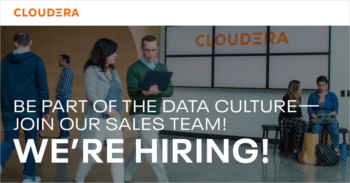 Do you have what it takes to guide partners and customers through this digital transformation revolution? The @Cloudera Partner Sales Manager is a critical member of our field sales organization. Want to know more? Let's chat! #ClouderaFamily #job #sales bit.ly/3233DZZ