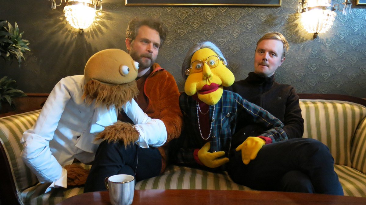 SR_Nyheter's tweet image. .@SR_Kultur: Dockhumor när Allram Eest och Operation Klotty intar scenen t.sr.se/2NL3KEm