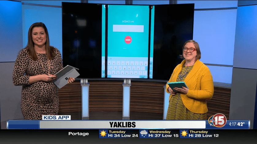 kidsweirdkingom's tweet photo. Kid’s App Pick of the Week: YakLibs – WMTV https://t.co/kR2hMB2Gc8 https://t.co/ErUfgzjfFU