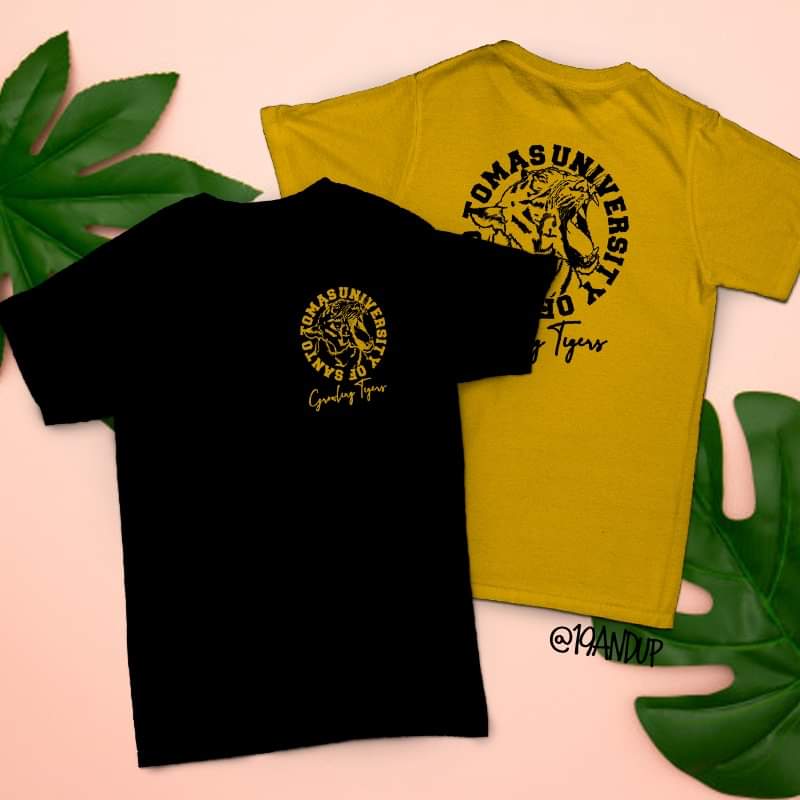 19andup's tweet photo. ❗TIME CHECK❗

Prepare for school wars and cheer your hearts out with #19andUpPH's NEW set of #UAAPSeason82 Final 4 shirts. 🏀💛🐯

📌 DM us to order. Thanks!

#GoUSTe #BeBrave #UPFight #OBF #19andUpPH #UAAPSeason82 #UAAPS82 #madetoorder #customizedshirts https://t.co/xLwiIURLFD