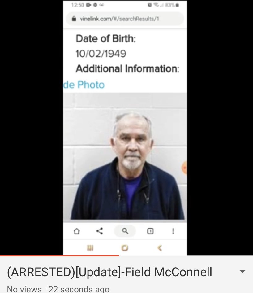 shepardout's tweet photo. Field McConnell arrest at Pierce County jail. Wonder why the whitehouse hasn't ponied up bail.. #CIA #NSA #Fraud #NSA #MKULTRA #Scam #Agenda21
No children were rescued #Lies #Satanists #MoneyIsTheirGod
@realDonaldTrump
https://t.co/rk3nkHjv8Z https://t.co/suw95pMocE