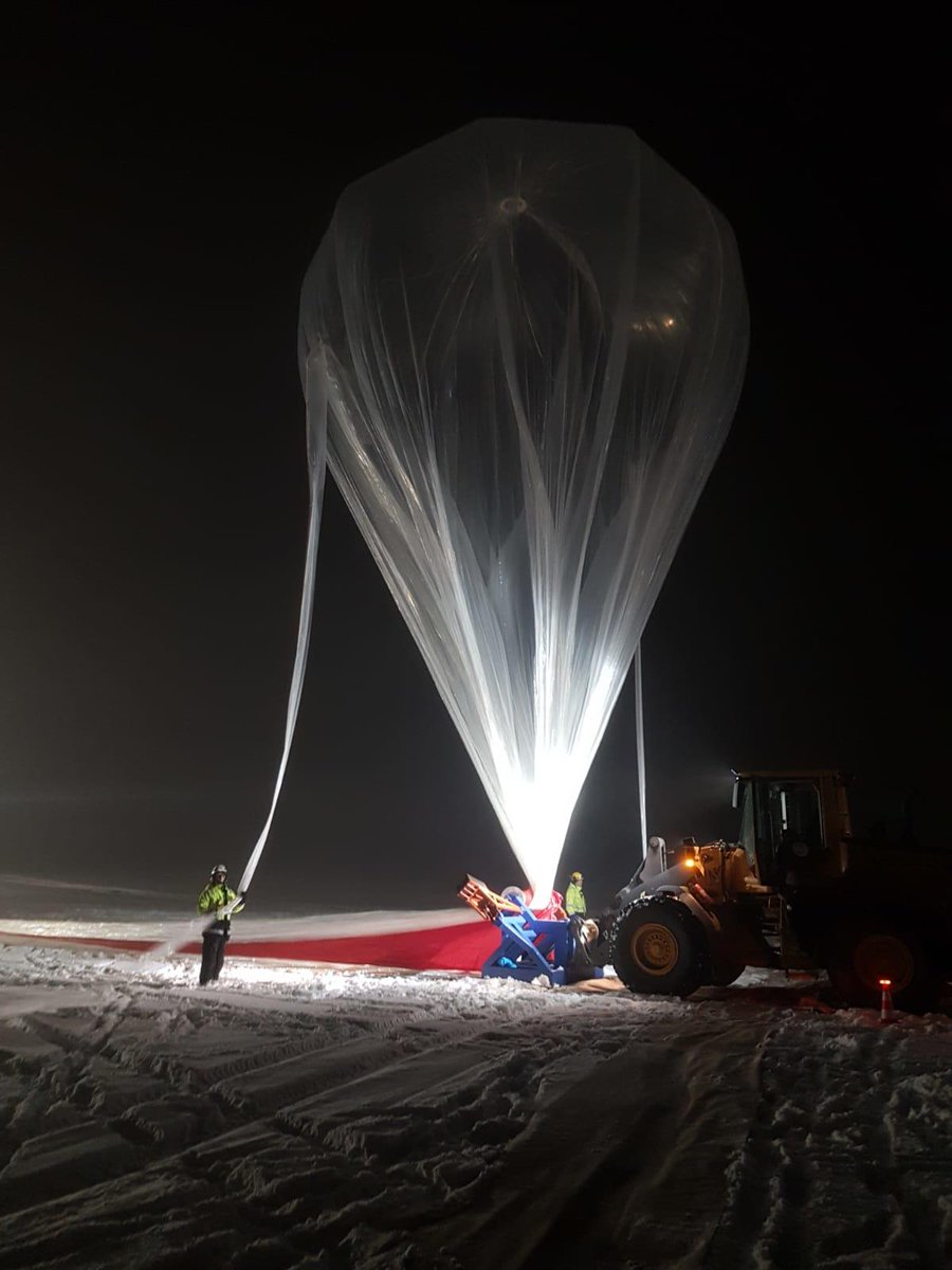 Last week, over 70 young space scientists and engineers won their 'space wings', by launching their experiments to the edge of space on the #BEXUS 28 and 29 stratospheric balloon flights from Arctic Sweden 👉 esa.int/Education/Rexu… @ESA__Education @RymdstyrelsenSE #SSC #Esrange