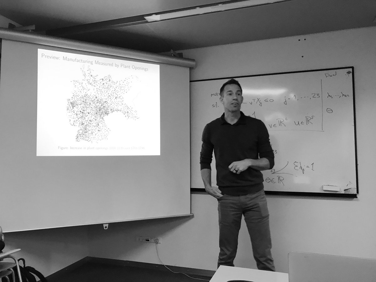 NHE_SDU's tweet photo. Today’s Applied Economics Speaker - Ralf Meisenzahl on the rise of research universities, innovation and industry https://t.co/uNPSITyxOn