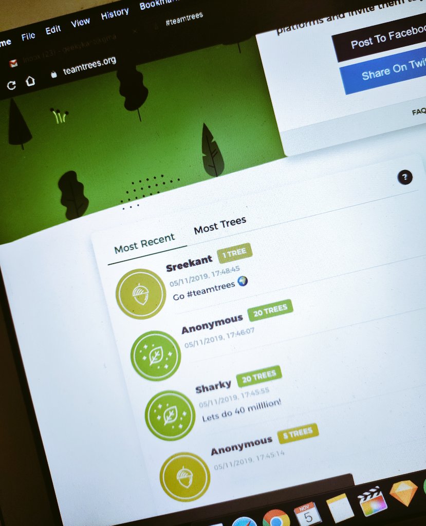 geekykant's tweet image. Let get the #TeamTrees to their goal of planting 20 million trees by 2020. 🌲
👉 teamtrees.org 
.
We got to save the only earth. 🌍