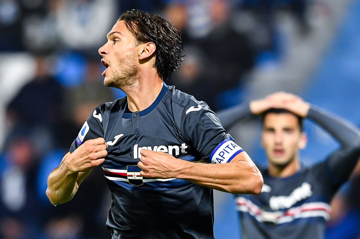 sampdoria's tweet photo. ©️ | #SPALSamp
#Ekdal ha vinto la sua prima partita da capitano della #Sampdoria. Al "Mazza" ha onorato la fascia come un vero combattente, bravo Albin. 👏🏻 https://t.co/1ZE5CYNczf
