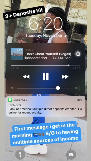 Only text messages I wake up to🙌🏾🙌🏾🙌🏾 #Entrepreneur https://t.co/QDtaupFu89<a href="/tag/entrepreneur"class="tags">#Entrepreneur</a>