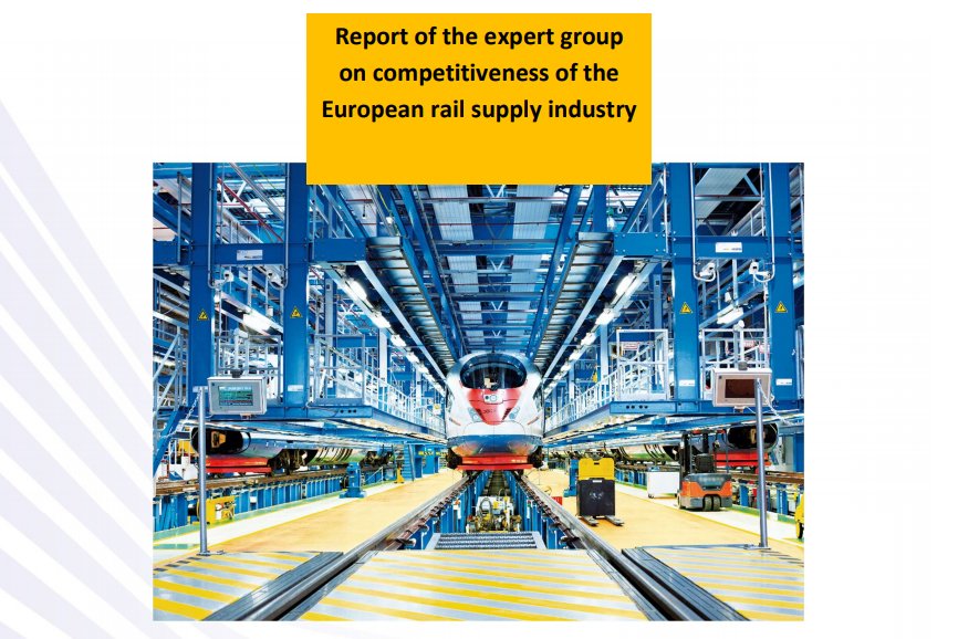 railwaygazette's tweet photo. Europe: An expert group report sets out a list of policies needed to maintain the EU railway supply sector's global market leadership https://t.co/JlDnFDrMkg https://t.co/VptIDdAoy5