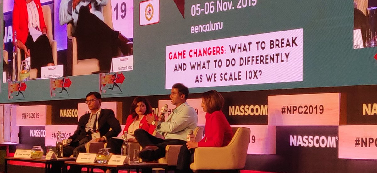 1992gaurav's tweet image. Growth is important, not growth at all costs - @nishrao 
#NPC2019 #NPConference2019 #SORTEDAI