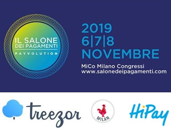 Vi aspettiamo da domani a venerdi al #salonedeipagamenti per farvi conoscere le soluzioni di <a href="/hipay/">HiPay</a> &amp; <a href="/TreezorBanking/">Treezor - Enable Creative Banking</a> 
Ci trovate nello Spazio Fintech, stand C13 e C14
@BF_TechServices <a href="/Patreck82/">Paola Trecarichi</a> <a href="/PlazFra/">Francesco Plazzotta</a> <a href="/michele_chiesa/">Michele Chiesa</a> <a href="/stef_morley/">Stéphanie Morley</a> @BF_Italy