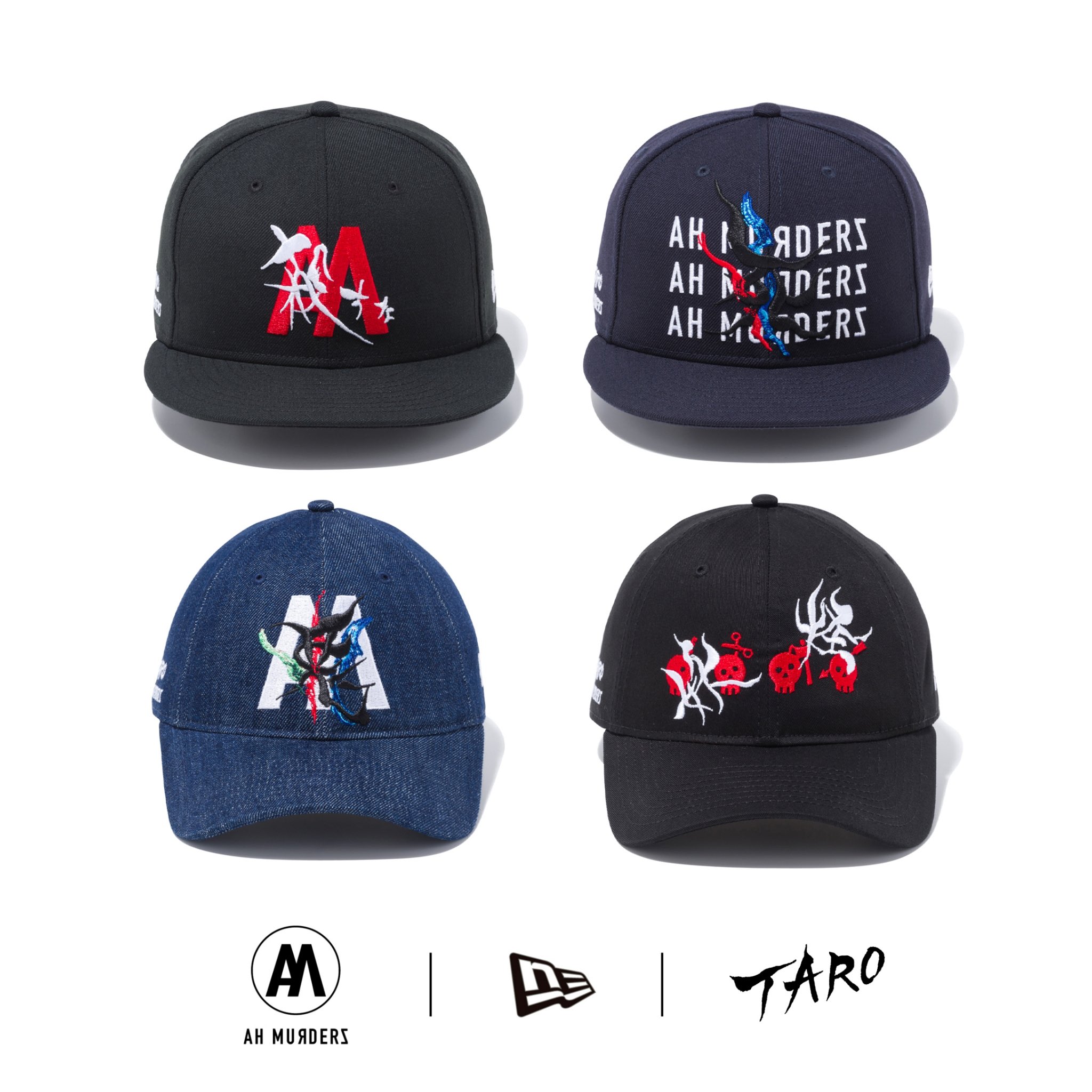 AH MURDERZ　カージナルス　キャップ AH MURDERZ × 岡本太郎 × NEWERA 殺すなキャップ