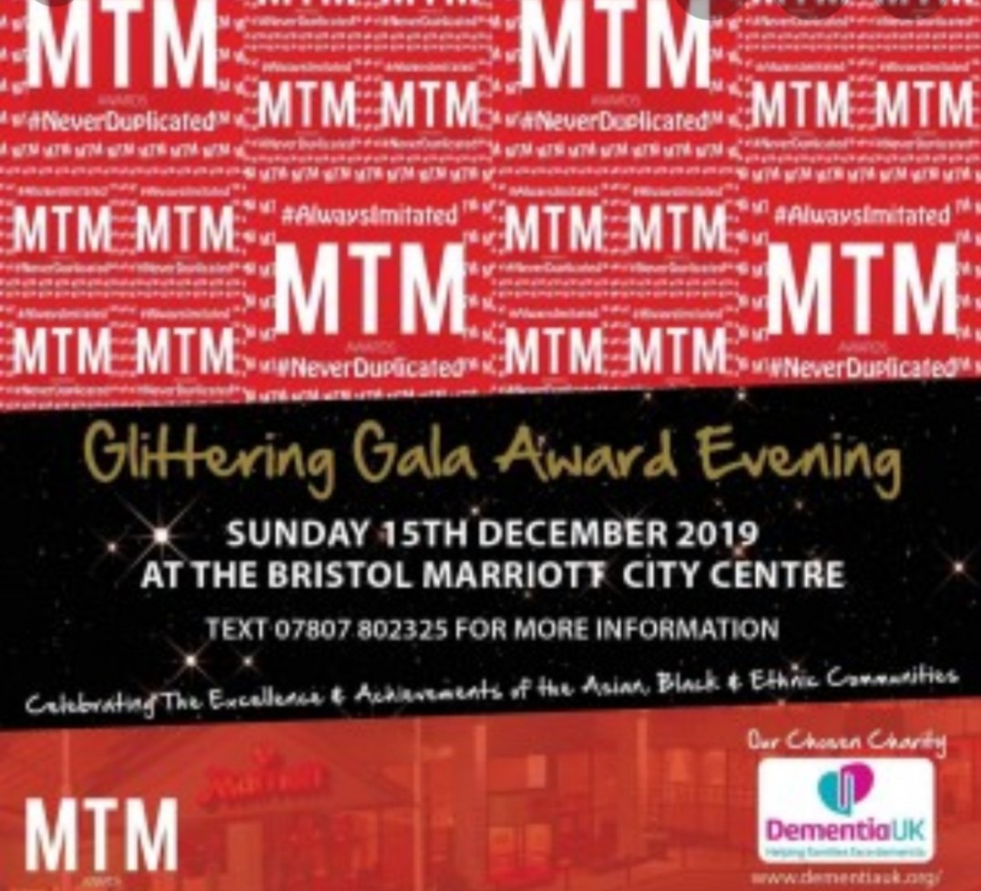 We have been very honoured to have had 2 award nominations this year .
 What's on 4 kids and now the MTM awards 
  So excited to be shortlisted . Tickets booked for the Gala Award evening.