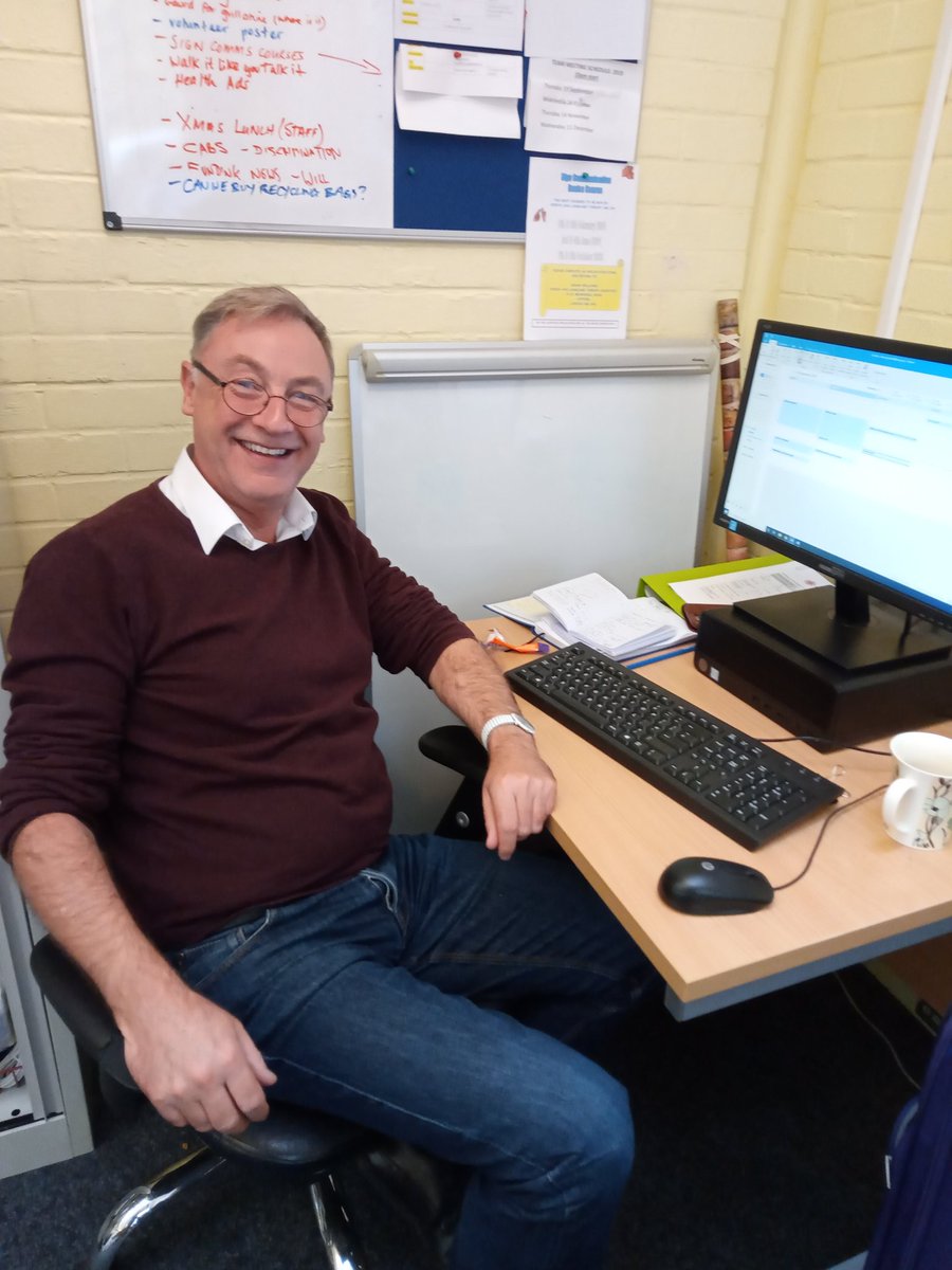 MStitchman's tweet photo. We are super excited to welcome Simon to our team. He will be coordinating our Health Ambassadors project, working with self advocates to promote good health for people with learning disabilities. #HealthMovers #selfadvocacyworks #learningdisability https://t.co/fjxyN0JZEd