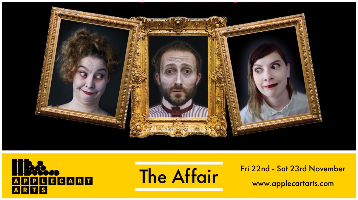 PoplarUnion's tweet image. From our friends:
If you were a fan of @WorstAbsurd's F**d! back in May, then you'll love The Affair by clown &amp;amp; bouffon company @GaulierGibbons on 22+23 Nov at @applecartlive - a hilarious new play about the highs &amp;amp; lows of relationships

TICKETS £10/8
bit.ly/TheAffairTix
