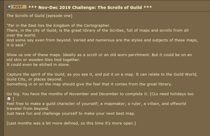 CartoGuild's tweet photo. Our new challenge is up and running, and this time we're doing a two month challenge loosely related to our #GuildWorld and #GuildCity projects

If you have questions or want more information, head here...
https://t.co/mFOn9iEycp https://t.co/uzpEH2HPep