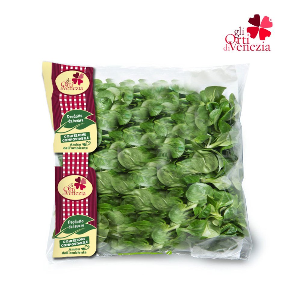 GliOrtiVenezia's tweet photo. Anche la nostra insalata è in confezione eco-compatibile 💚♻️🌱La speciale busta è realizzata in PLA, un derivato dell'amido di mais completamente biodegradabile, per contenere il prodotto in un nuovo packaging di origine 100% naturale https://t.co/EfB3Bl9nos https://t.co/e74geqiGKI