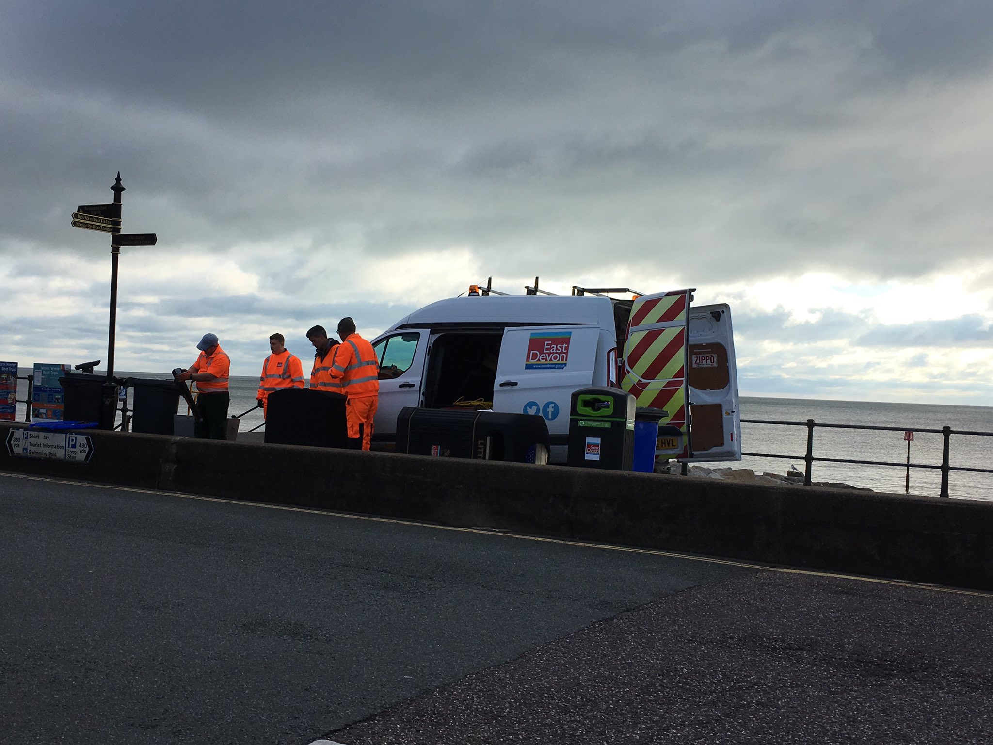 East Devon eastdevonly on Twitter "streetsceneops New seafront