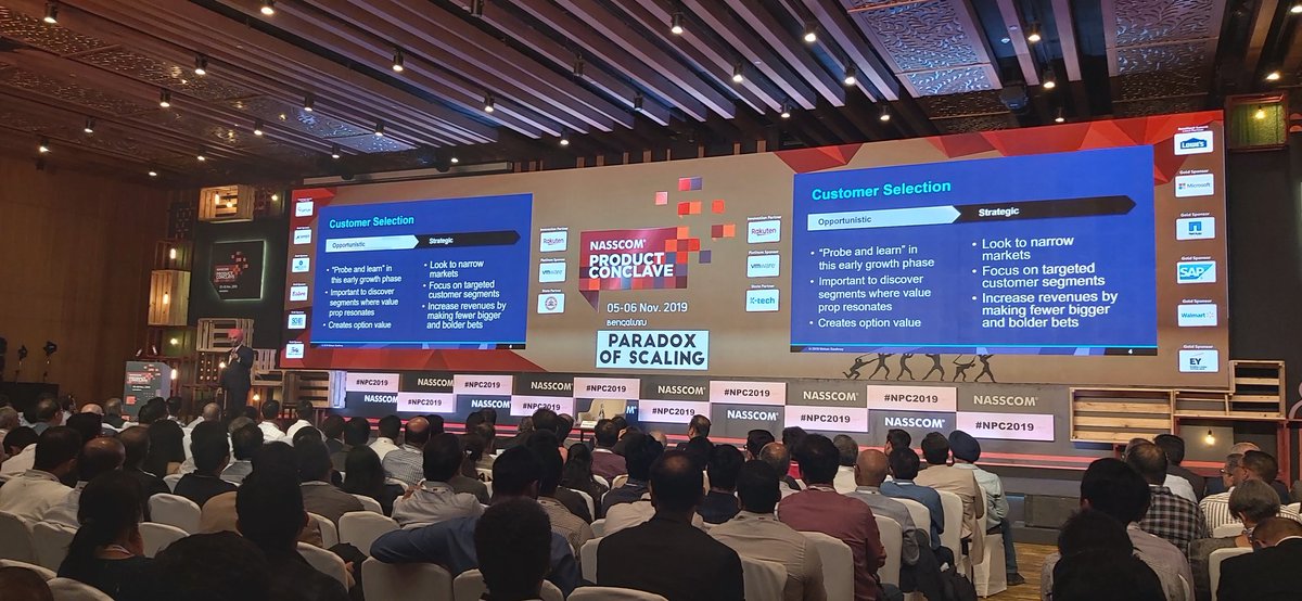 .<a href="/MohanSawhney/">Mohan Sawhney</a>, Co-founder, <a href="/KelloggSchool/">Kellogg School</a> will soon take the stage to offer guidance on identifying signals that indicate that it is time to reverse strategies and tactics. By foreseeing these shifts, startup companies can position themselves better for growth @ scale. #NPC2019