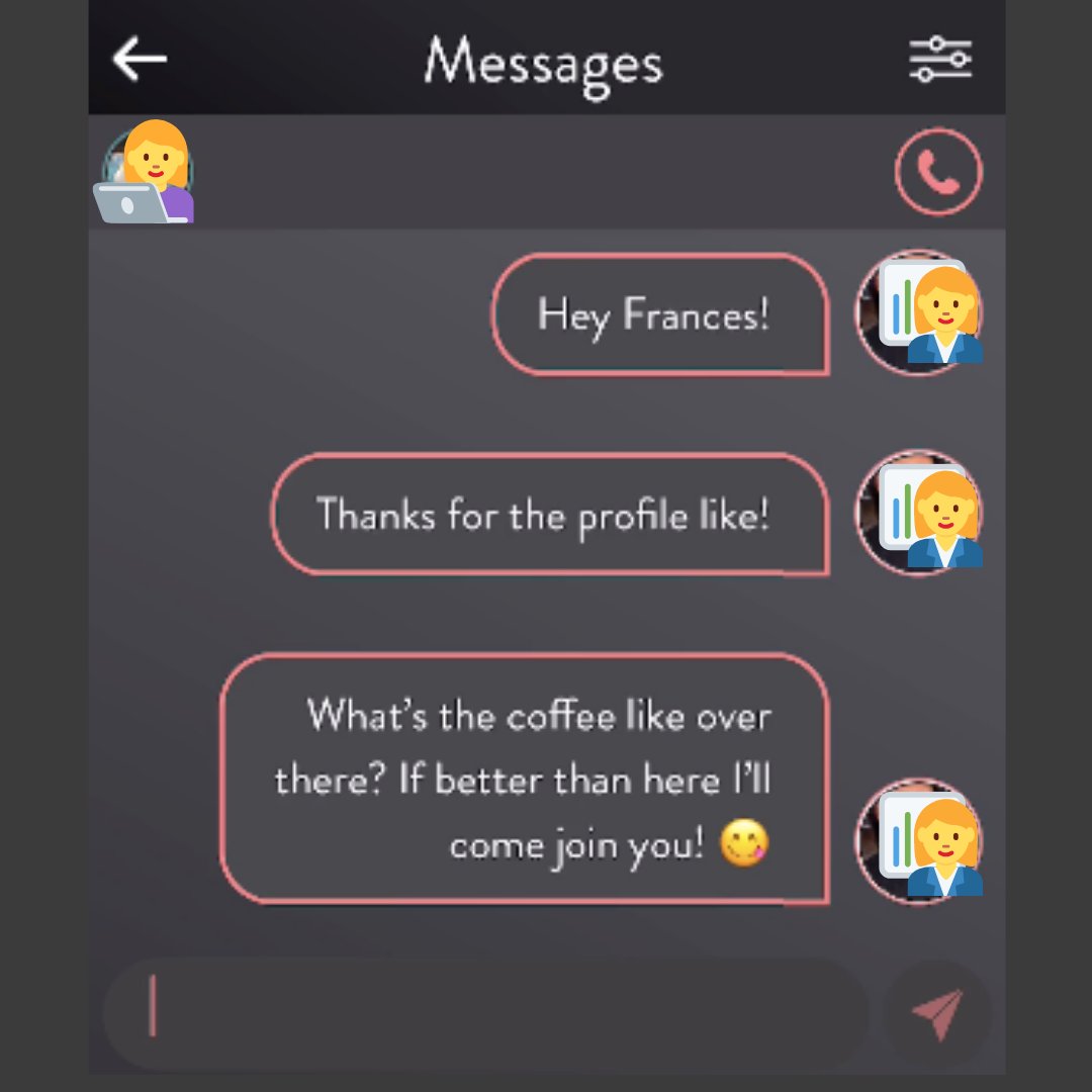 Piin_App's tweet image. Use snippets of your day that would otherwise be wasted to meet someone new. We call it a micro-date. Instead of scrolling through your phone whilst you drink your coffee, have a chat with a stranger, you never know where it might lead...⁠

#microdate #datingapp #meetnewpeople