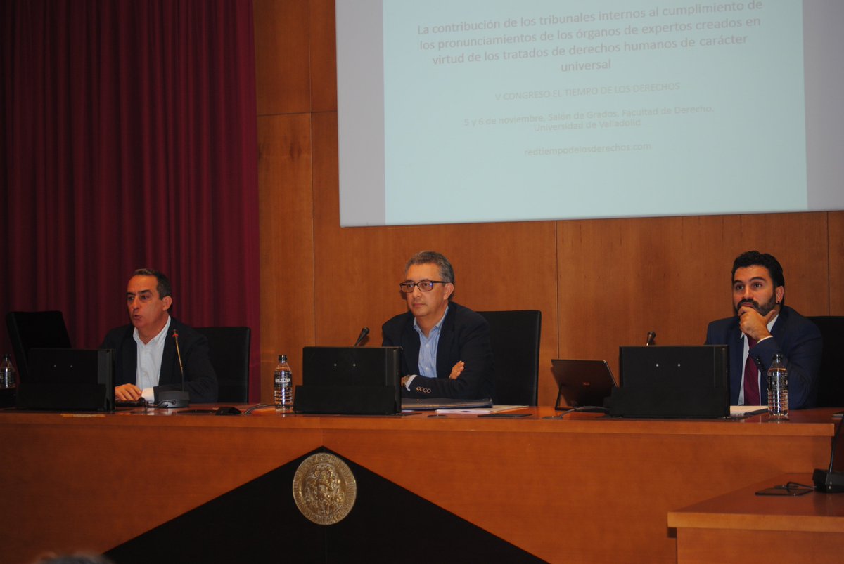 Red_HURIAGE's tweet photo. En la 5ª sesión del #VICongresoDDHH: Dando efecto jurídico a los pronunciamientos de los órganos de supervisión de los tratados de derechos humanos: la contribución de los órganos jurisdiccionales internos.
Con Enrique Martínez Pérez. https://t.co/ICdMcYbZ9s