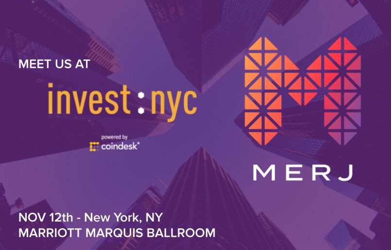 MERJExchange's tweet photo. Meet MERJ’s @jim_needham33 and @bobby_brantley1 at #consensus #investnyc in New York on 12th November 🇺🇸🗽powered by @coindesk 📈 #DigitalAssets #blockchain #invest #merjexchange https://t.co/NTsxcQggYE