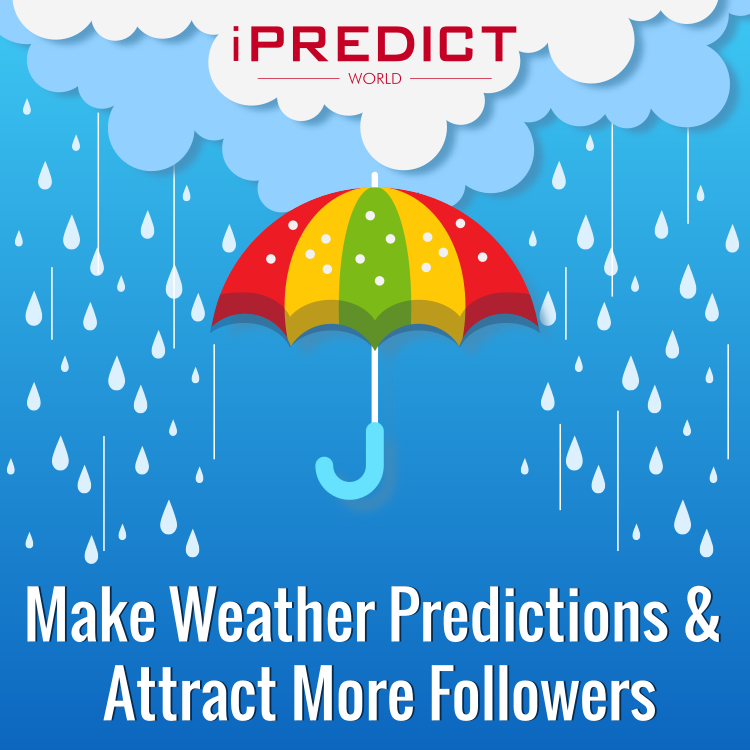 ipredictworld's tweet photo. Are you good at #predicting the weather? Then why not write predictions on https://t.co/GoOJv0Gl89 and let everyone else follow your #predictions. You can read and write #predictions on various topics on our website.
#BiologyPredictions #FuturePredictions #PredictionWorld https://t.co/5GOX1EpIsh