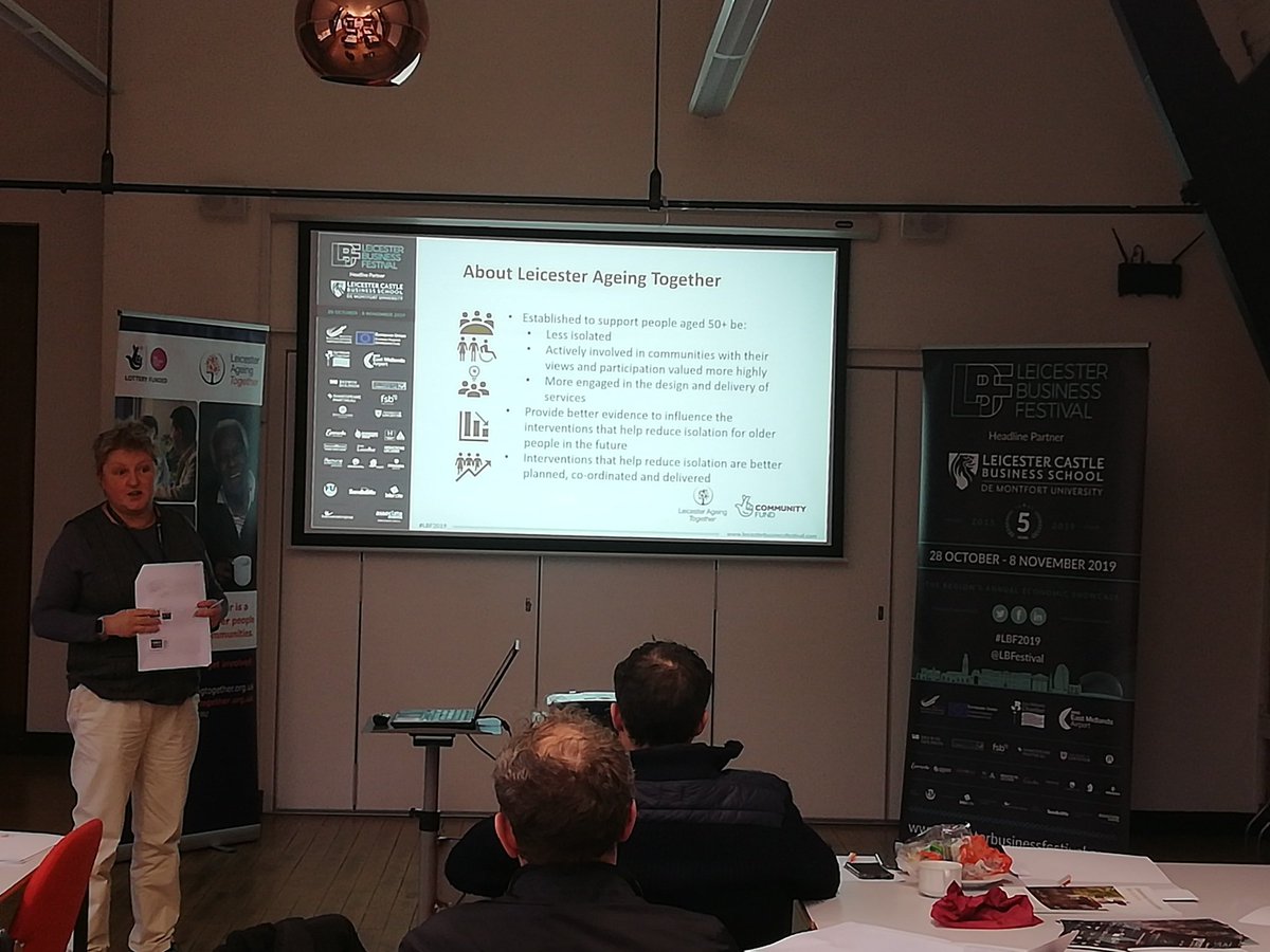LeicesterAT's tweet photo. Today LAT presented a very successful workshop at @LBFestival, outlining how Good Deeds are Good Business! https://t.co/HMJ1DVuFk9