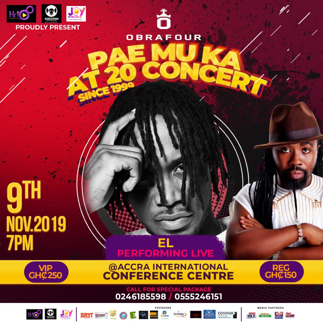 ELgh_'s tweet photo. Feel blessed to Support a Living Legend this weekend at @iamobrafour ‘s
PaeMuKa at 20 Concert!!

Pullop!!🔥🔥 https://t.co/ABnUTYxynP