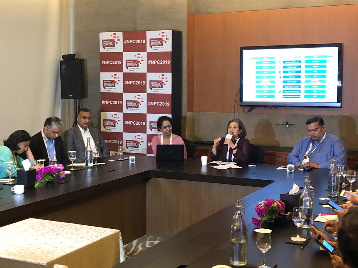 "We need more partnerships across corporates, startups, & academia. We need to figure out a way to unlock intellectual property in research centers & create more IPs." - Atul Batra, CTO, Manthan, at the @nasscom - @Zinnov Indian Tech #startup ecosystem report launch, 2019.