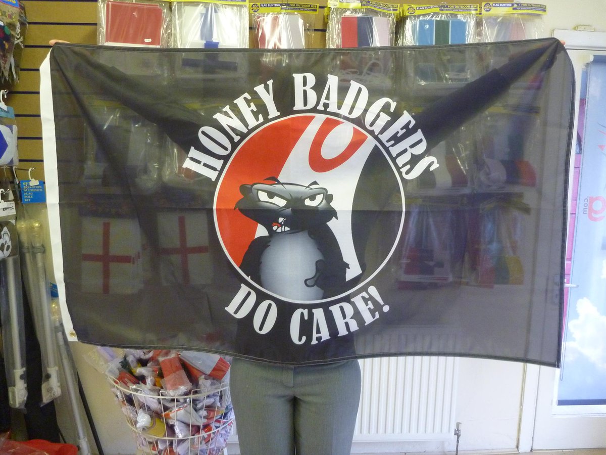 mrflag's tweet photo. Honey badgers DO care!
#justsaying #flagmessage #forpeoplewithwind
Get yours at https://t.co/ZyBztOyCK9 | 01792650044 | info@mrflag.com https://t.co/YUB6w7vok5