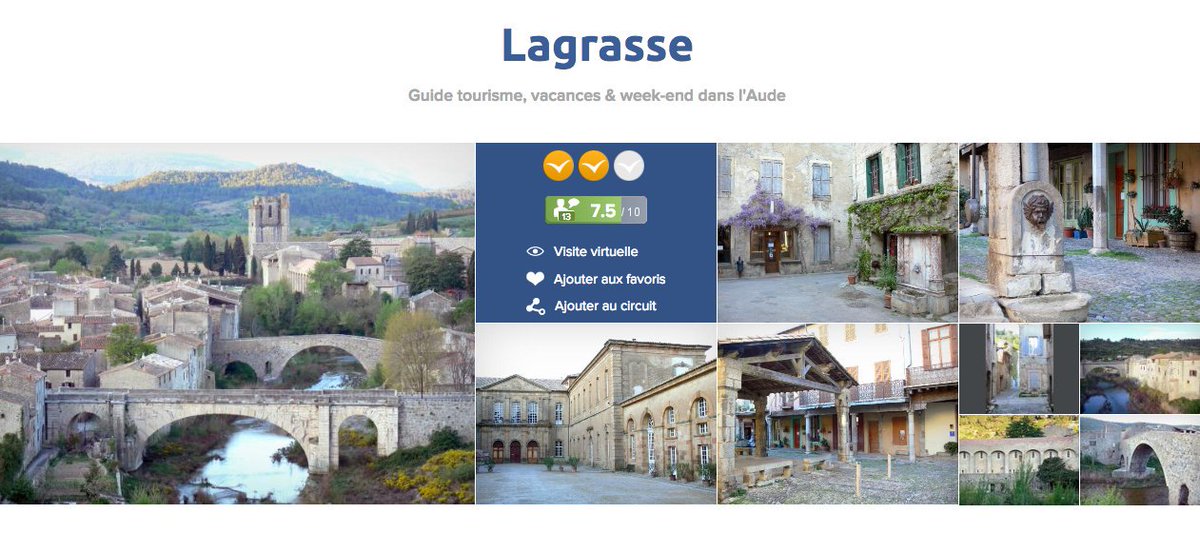 VivonsLagrasse's tweet photo. "Niché au cœur du massif des #Corbières, sur les bords d'une paisible rivière, le pittoresque #village de #Lagrasse, classé parmi les plus beaux de France, forme un tout harmonieux avec son vieux pont ..."

https://t.co/u6cGc7l6Em
#MagnifiqueFrance #AbbayedeLagrasse #Aude https://t.co/rjAAe8f8ti
